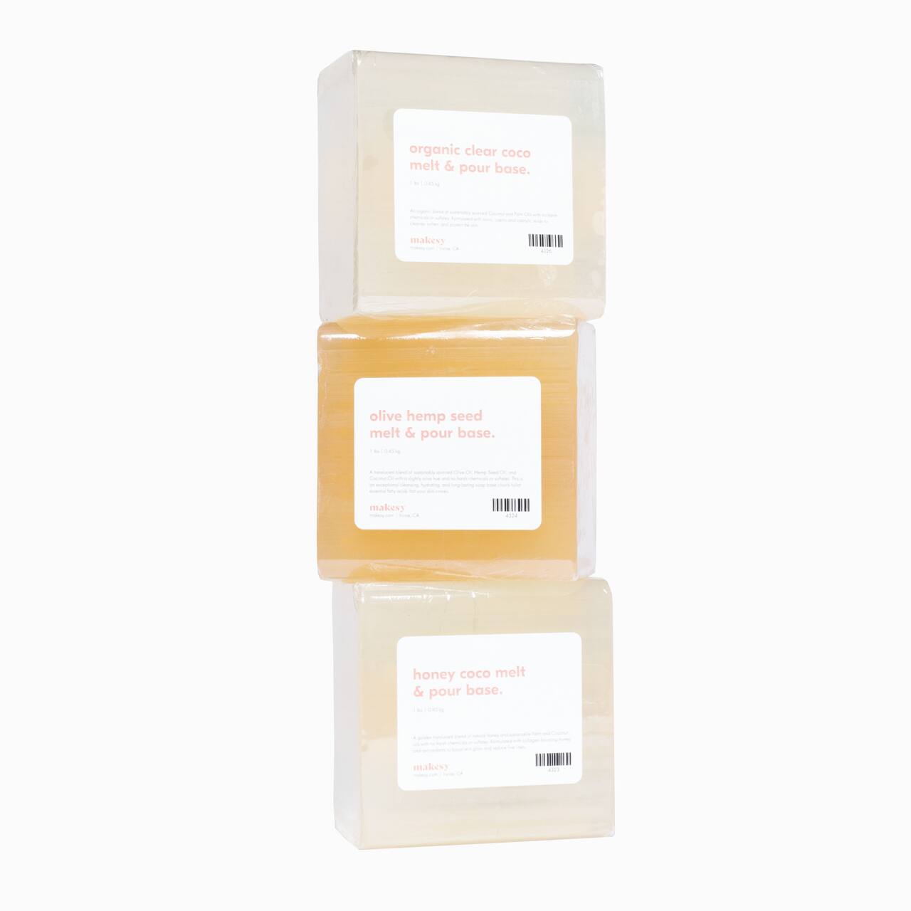 makesy Translucent Melt + Pour Base Discovery Kit